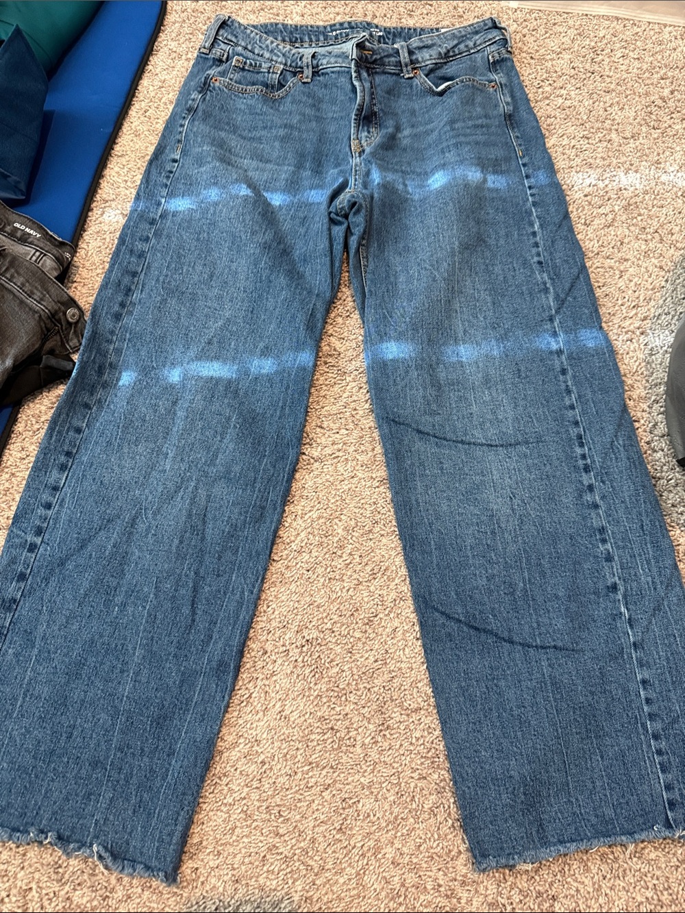 Old Navy Wide-Leg Blue Denim Jeans